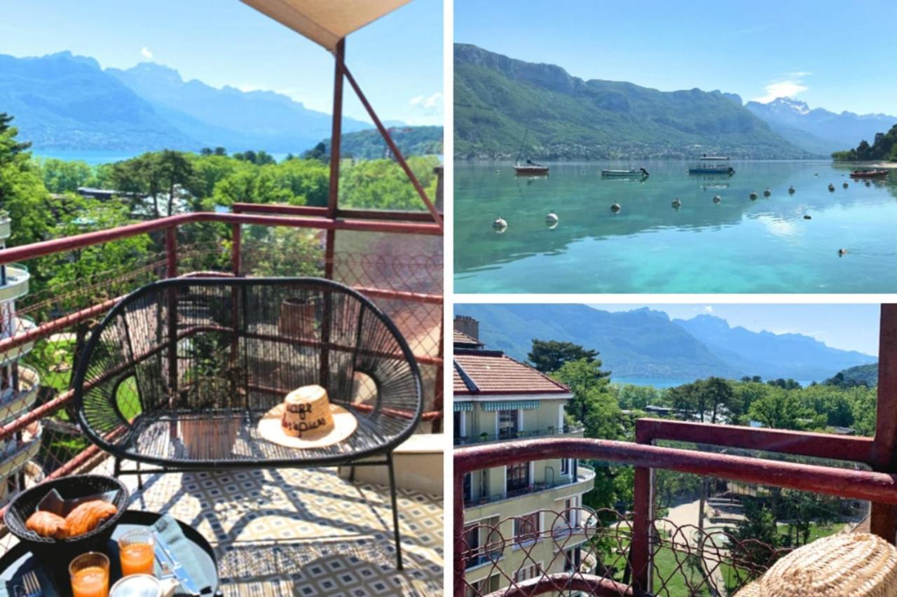Up There "Apartment 200M From The Lake Terrace Lake View Annecy Ngoại thất bức ảnh